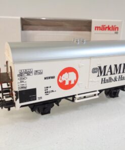 Märklin H0 gedeckter Güterwagen Mampe Halb & Halb in OVP RR5620