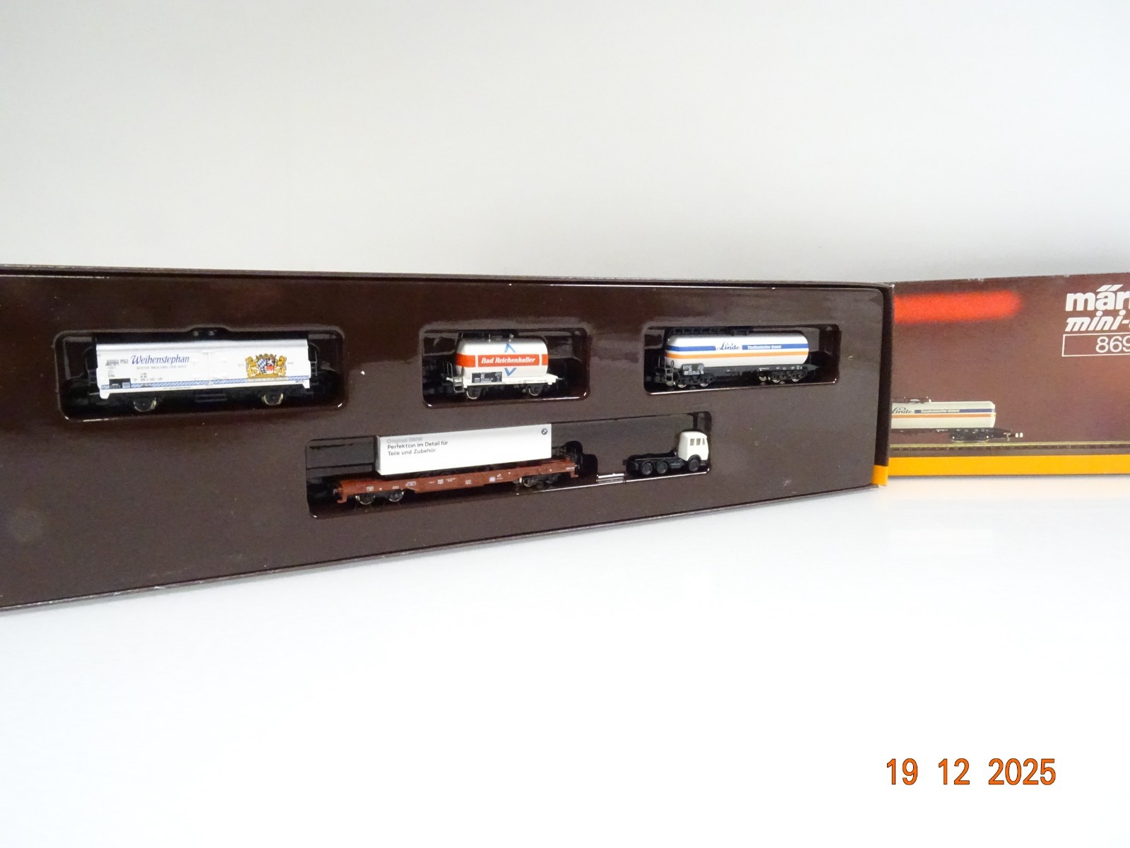 Märklin Mini-Club Z 8694 Güterwagen-Set Regio Bayern der DB in OVP JL5235