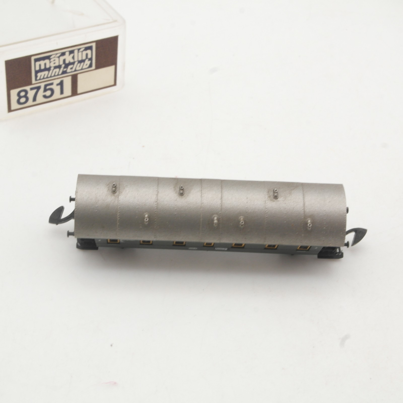 Märklin Mini-Club Z 8751 Personenwagen Donnerbüchse 2. Kl. der DB in OVP RR5212 – Bild 4
