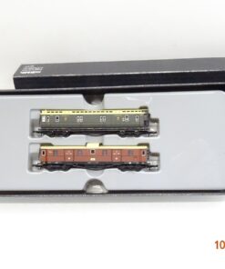 Märklin Mini-Club Z 87583 Post-/Gepäckwagen Set 2tlg. neuwertig in OVP JL4304