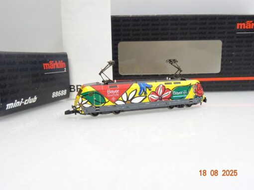 Märklin Mini-Club Z 88688 E-Lok BR 101 Bayer der DB neuwertig in OVP JL2372