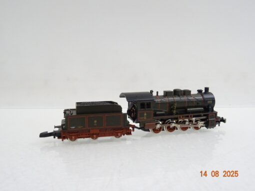 Märklin Mini-Club Z 88982 Dampflok G 8 4943 der K.P.E.V. neuwertig in OVP JL2292 – Bild 3