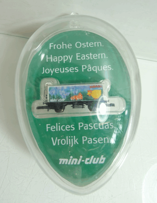 Märklin Mini-Club Z Güterwagen Frohe Ostern in OVP AR8220