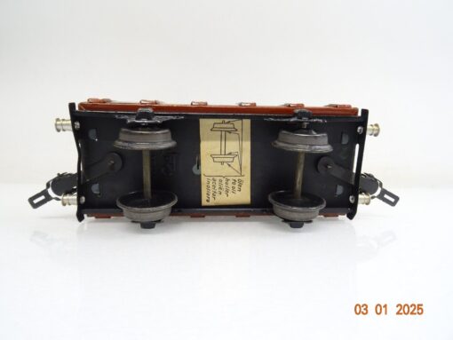 Märklin Spur 0 1769 G/0 Rungenwagen 17720 mit Ladegut und OVP LE8116 – Bild 4