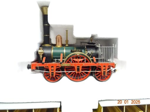 Märklin Spur 1 55175 Hist. Personenzug Adler mit Zertifikat Mfx in OVP LE8421 – Bild 3