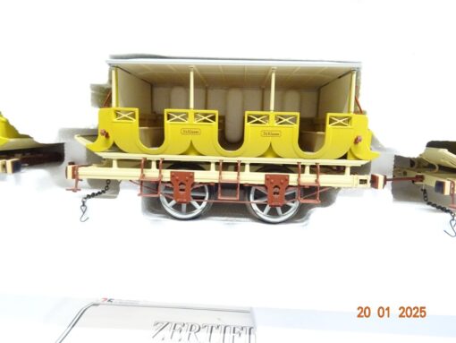 Märklin Spur 1 55175 Hist. Personenzug Adler mit Zertifikat Mfx in OVP LE8421 – Bild 6