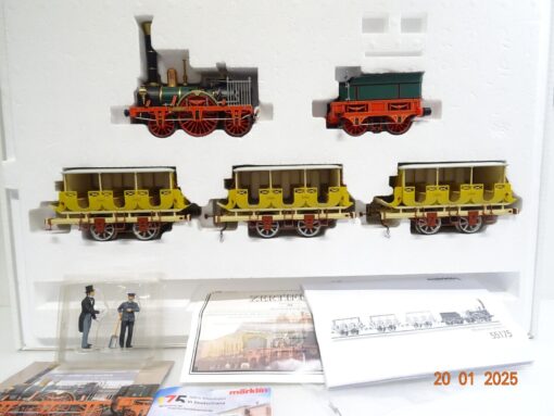 Märklin Spur 1 55175 Hist. Personenzug Adler mit Zertifikat Mfx in OVP LE8421