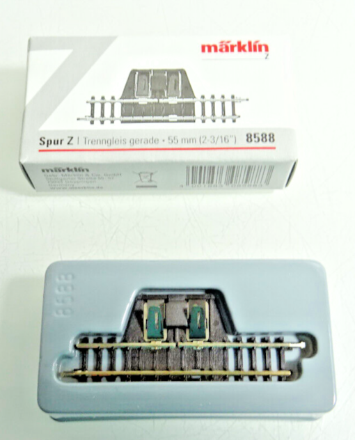 Märklin Z 8588 Trenngleis gerade 55mm siehe Foto in OVP CK2173