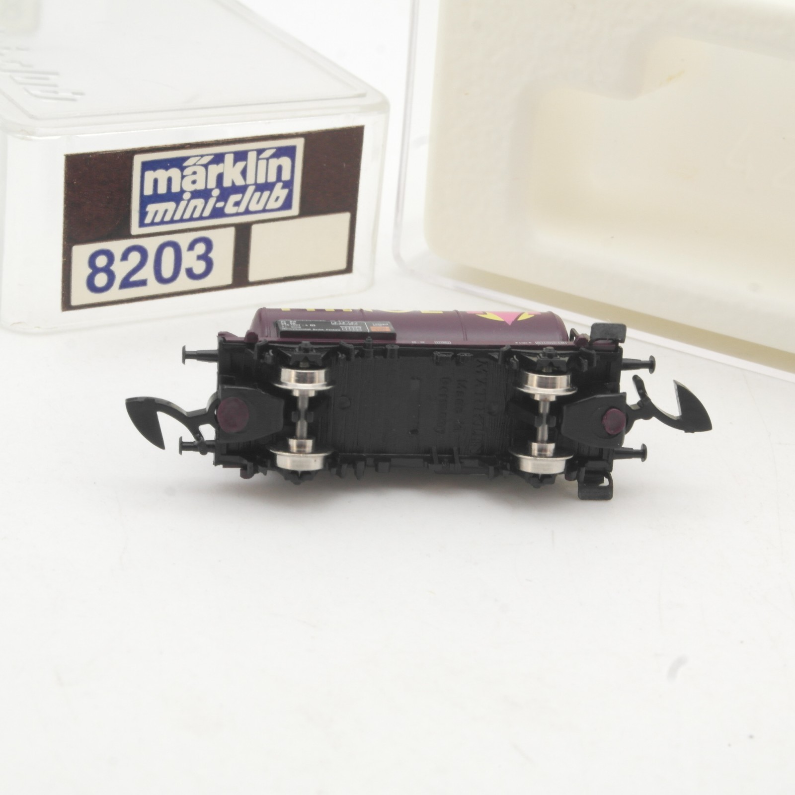 Märklin mini-club Z 8203 Kesselwagen Minol der DB in OVP RR5466 – Bild 4