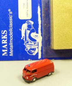 Marks 1:160 1706 VW T1 Kastenwagen Freiwillige Feuerwehr in OVP EX6380