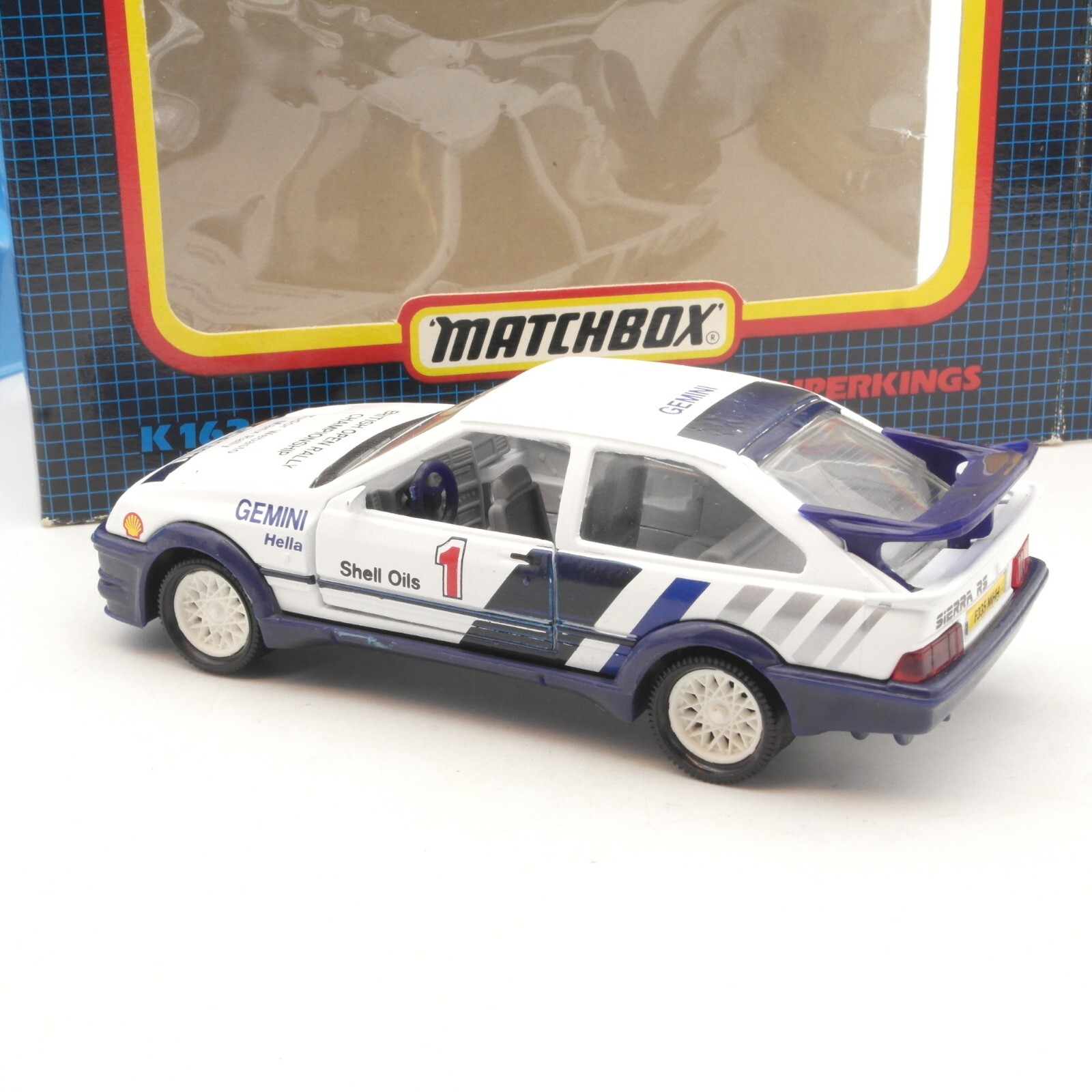 Matchbox K 162 Ford Sierra RS 500 Cosworth #1 Gemini in OVP RA9997 – Bild 3