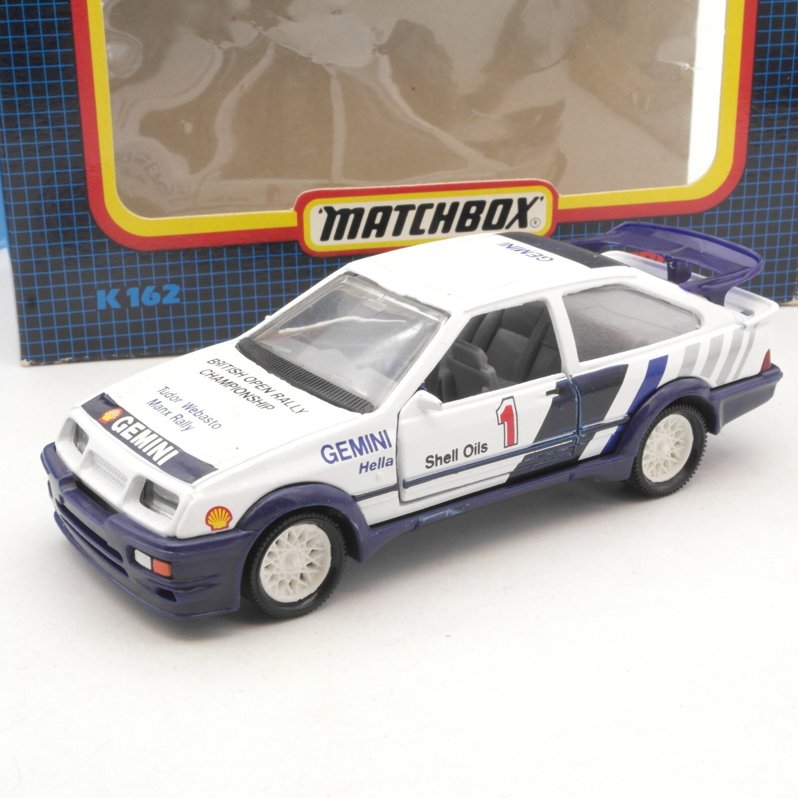 Matchbox K 162 Ford Sierra RS 500 Cosworth #1 Gemini in OVP RA9997