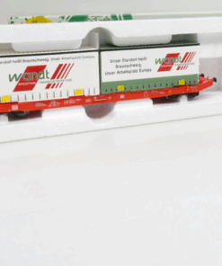 Mehano H0 19846 Containertragwagen SGKKMS 698 DB Wandt Container in OVP JL480
