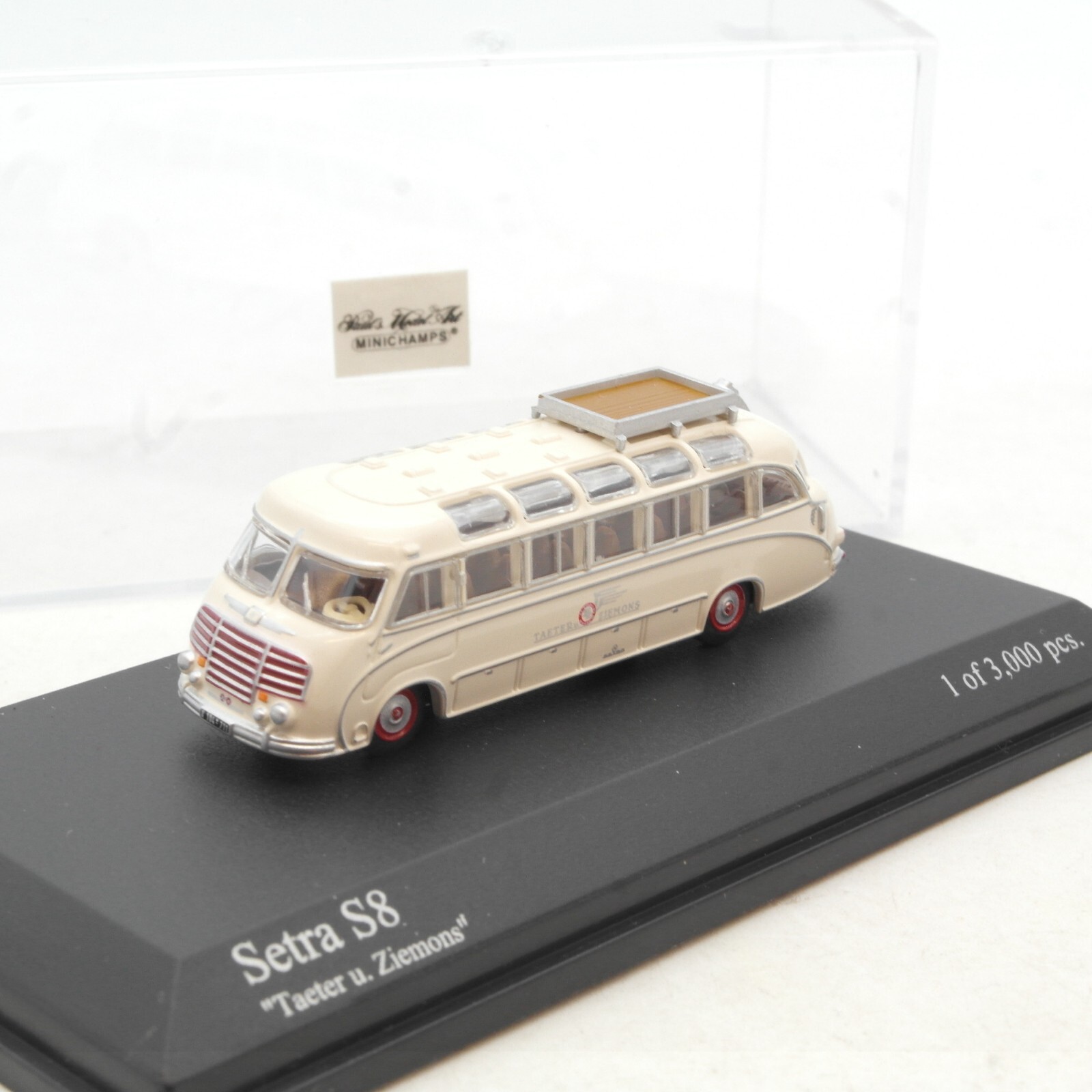 Minichamps 1:160 Setra S8Taeter und Ziemons in PC Box RG1415 – Bild 3