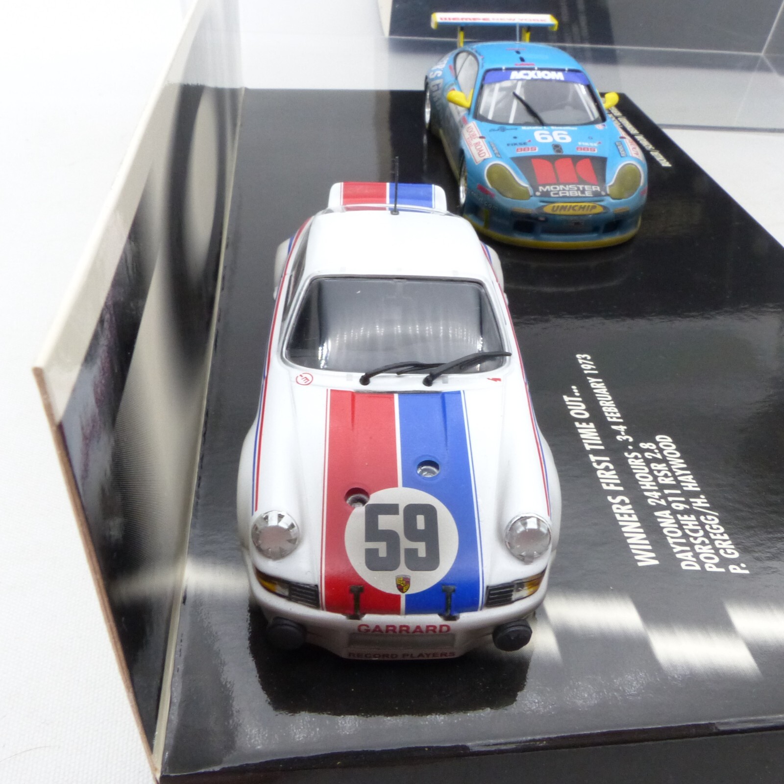 Minichamps 1:43 2er Set Porsche 911 1973 & 2003 Winners Daytona in EVP EX4302 – Bild 3