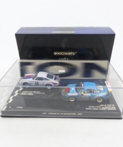 Minichamps 1:43 2er Set Porsche 911 1973 & 2003 Winners Daytona in EVP EX4302