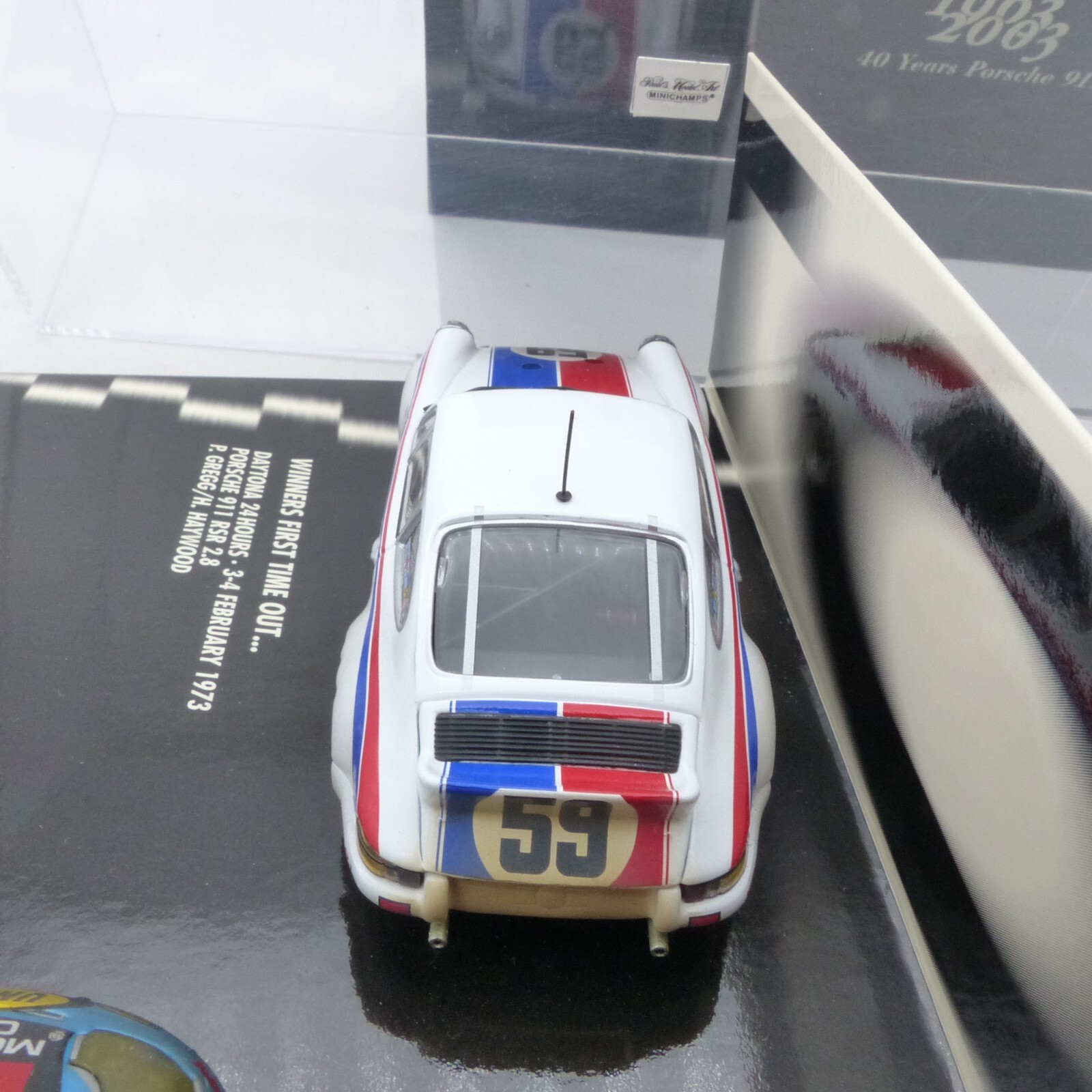 Minichamps 1:43 2er Set Porsche 911 1973 & 2003 Winners Daytona in EVP EX4302 – Bild 5