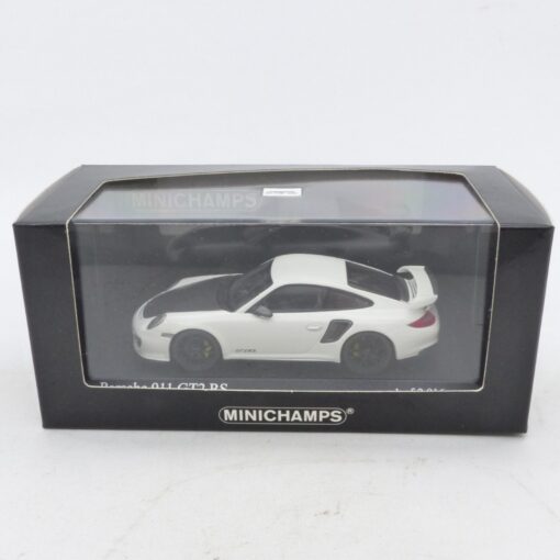 Minichamps 1:43 400069400 Porsche 911 (997 II) GT2 RS 2010 weiß in OVP EX7848 – Bild 4