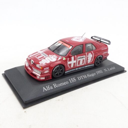 Minichamps 1:43 Alfa Romeo 155 DTM-Sieger 1993 #8 N. Larini EX7632 o.
