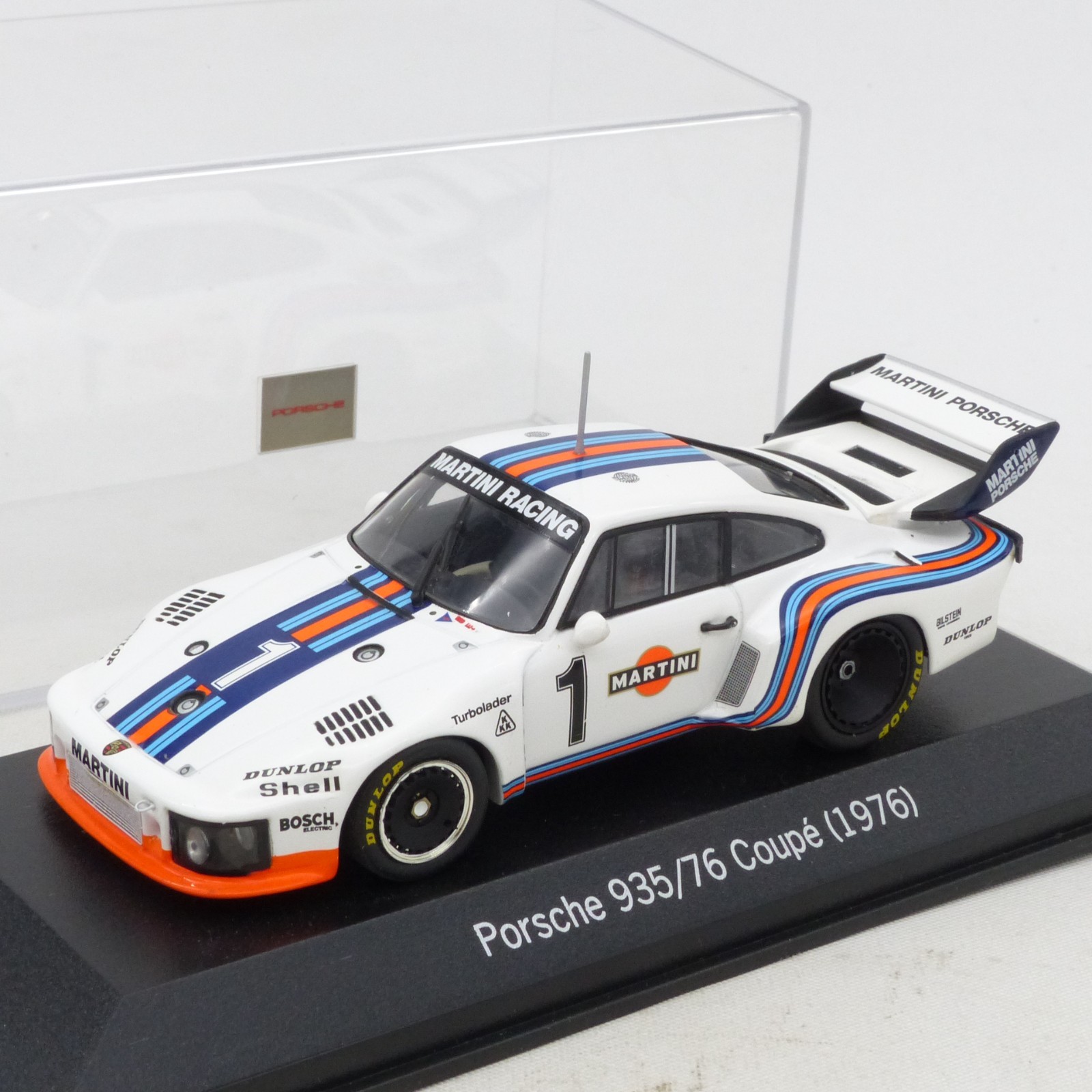 Minichamps 1:43 WAP020SET13 Porsche 935/76 Coupé (1976) #1 in PC-Box EX7976