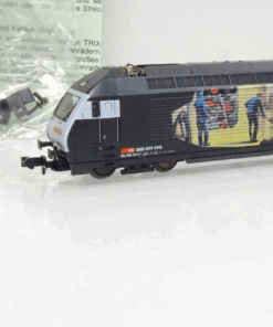 Minitrix N 12687 Schweiz E-Lok Re 460 017-4 Heizer der SBB in OVP JL2402