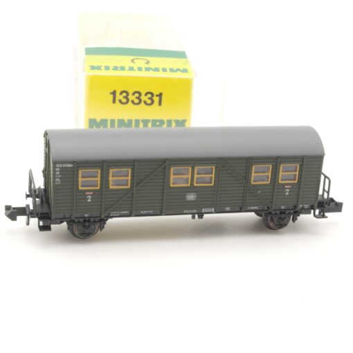 Minitrix N 13331 Behelfspersonenwagen 2.Klasse der DB in OVP RR540 – Bild 3
