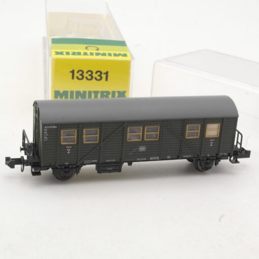 Minitrix N 13331 Behelfspersonenwagen 2.Klasse der DB in OVP RR540