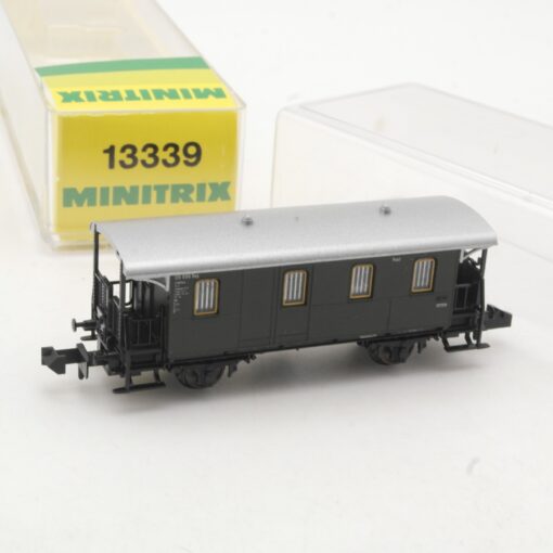 Minitrix N 13339 Personenwagen Postwagen der DRG in OVP RR538 – Bild 3