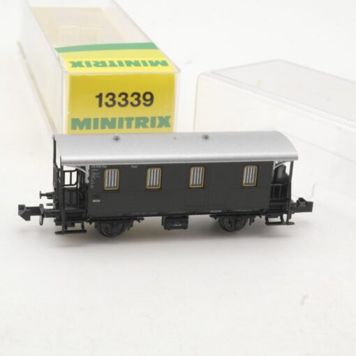 Minitrix N 13339 Personenwagen Postwagen der DRG in OVP RR538