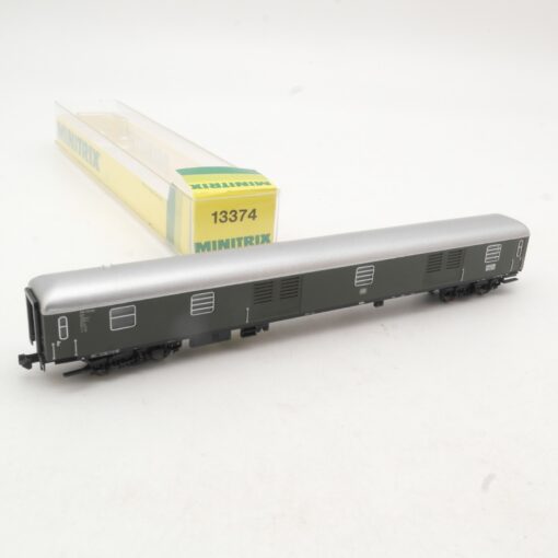 Minitrix N 13374 Gepäckwagen der DR in OVP RR3910