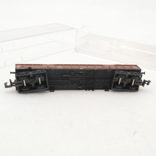 Minitrix N 13505 Hochbordwagen mit Ladung der DB in OVP RR3531 – Bild 4