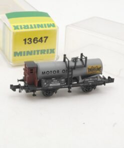 Minitrix N 13647 Kesselwagen Valvoline Motor Oil der K.P.E.V. in OVP RR5723