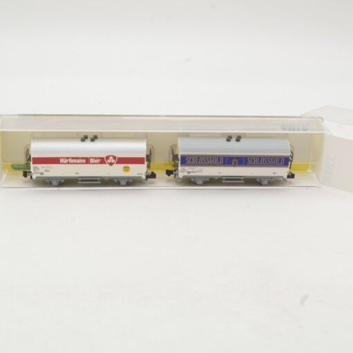 Minitrix N 15607 Bierwagen Set Hürlimann / Schlossgold der SBB in OVP QR9784 – Bild 5