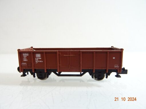 Minitrix N 18088 offener Güterwagen mit Ladung der DB in OVP PR3379 – Bild 3
