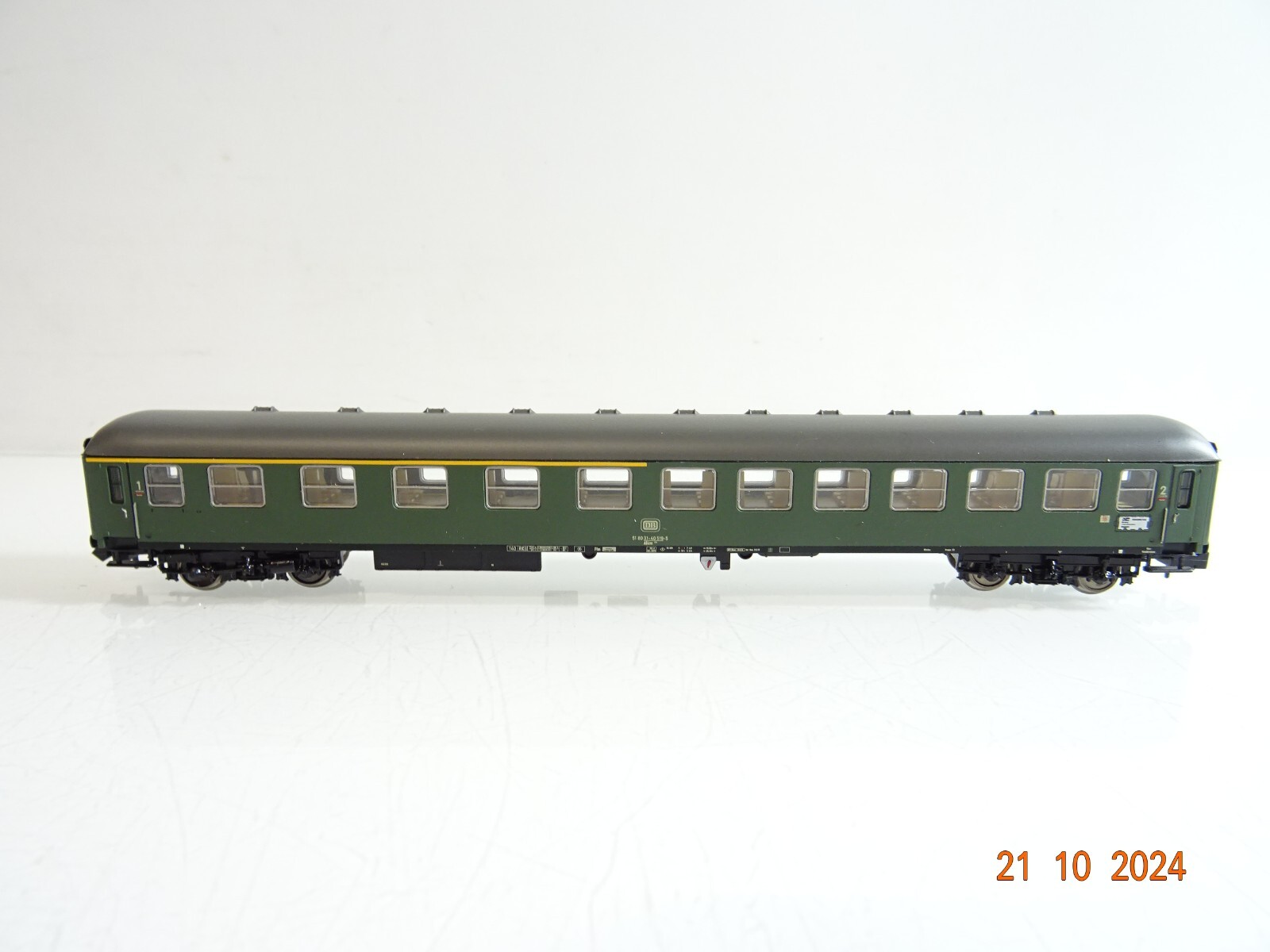 Minitrix N 18473 Personenwagen 1./2.Kl. der DB in OVP PR3363 – Bild 3