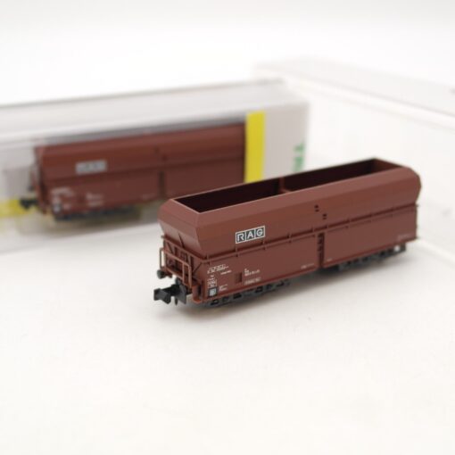 Minitrix N 240912 Set Selbstentladewagen der RAG in OVP QR1658