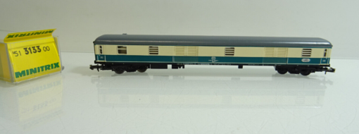 Minitrix N  3133 Gepäckwagen Schnellzugwagen der DB in OVP AR7862