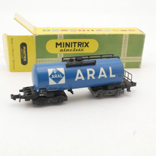 Minitrix N 3263 Kesselwagen Aral der DB in OVP RR199 – Bild 3