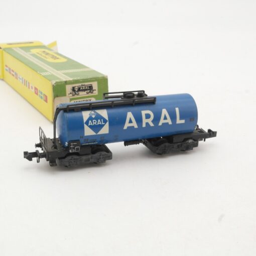 Minitrix N 3263 Kesselwagen Aral der DB in OVP RR199