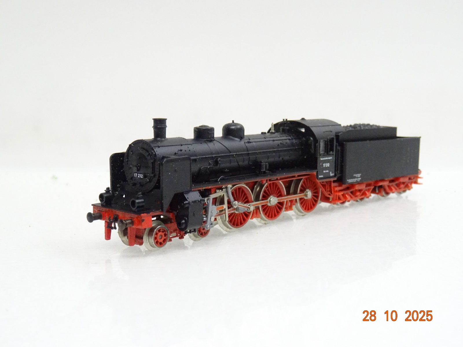 Minitrix N 51 2077 00 Dampflok BR 17 212 der DR JL3922 o. – Bild 3