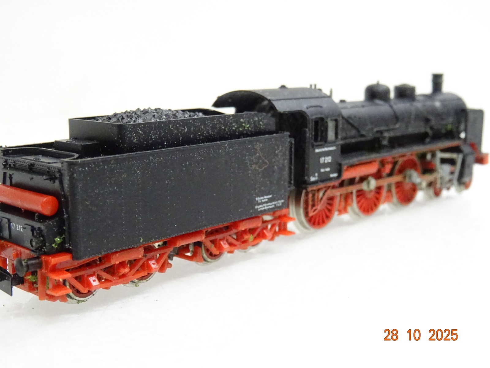 Minitrix N 51 2077 00 Dampflok BR 17 212 der DR JL3922 o. – Bild 5