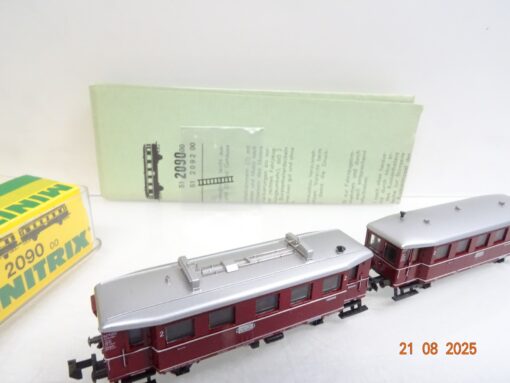 Minitrix N 51 2090 00 Dieseltriebwagen VT 75 der DB in OVP JL2488 – Bild 3