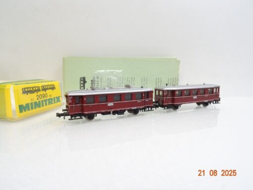 Minitrix N 51 2090 00 Dieseltriebwagen VT 75 der DB in OVP JL2488