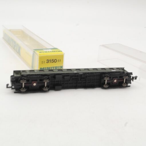 Minitrix N 51 3150 51 Schnellzugwagen 2. Klasse der DB in OVP RR521 – Bild 4