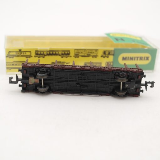 Minitrix N 51 3168 00 Rungenwagen der DB in OVP RR2099 – Bild 4
