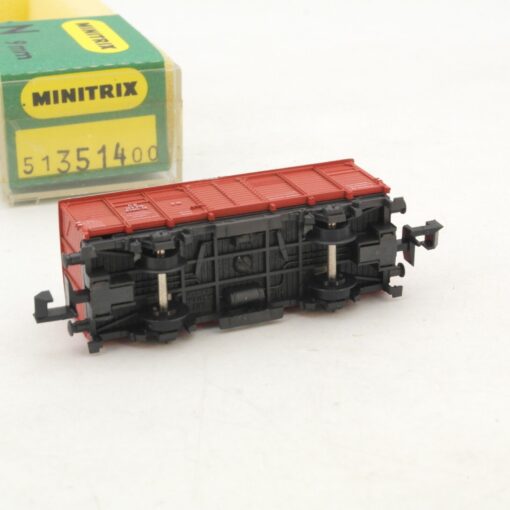Minitrix N 51 3514 00 Hilfszug-Feuerlöschwagen der DB in OVP RG6267 – Bild 4
