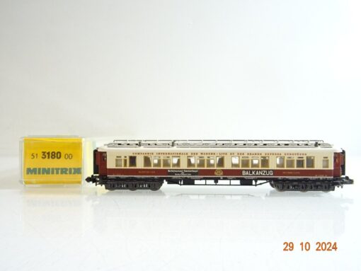Minitrix N 51318000 Schlafwagen Balkanzug in OVP PR3609
