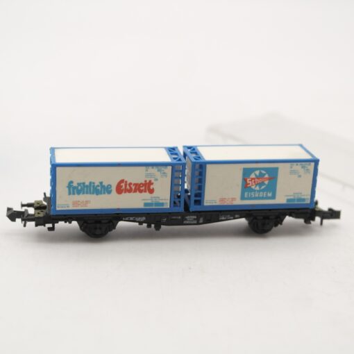 Minitrix N Containerwagen fröhliche Eiszeit in EVP RR2208 – Bild 3