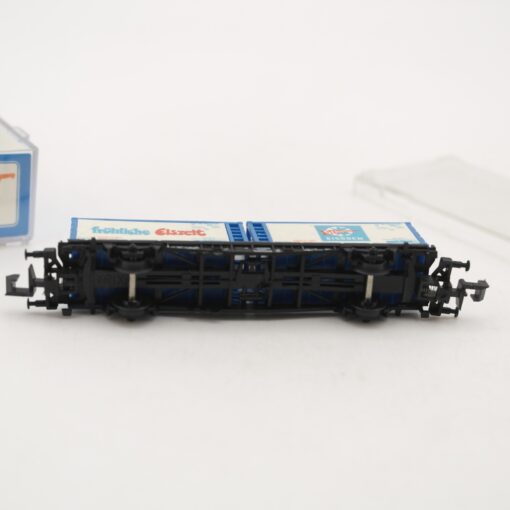 Minitrix N Containerwagen fröhliche Eiszeit in EVP RR2208 – Bild 4