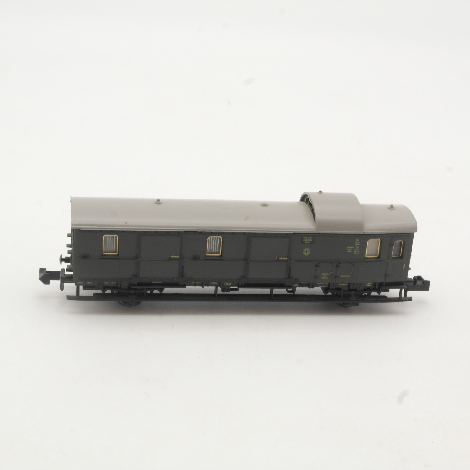 Minitrix N Gepäckwagen 114141 der DRG RR5063 o. – Bild 3